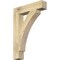 Ekena Millwork Thorton Block Rough Sawn Bracket, Douglas Fir, 4"W x 20"D x 28"H BKT04X20X28THR05RDF - alternate 1